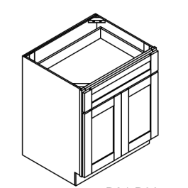 Door 1 Drawer Base Cabinets