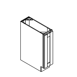 2 Door 1 Drawer Base Cabinets