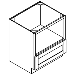 Base Microwave Cabinet