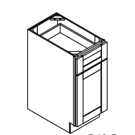 1 Door 1 Drawer Base Cabinets