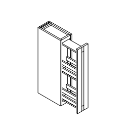 Wall Spice Pullout Cabinet